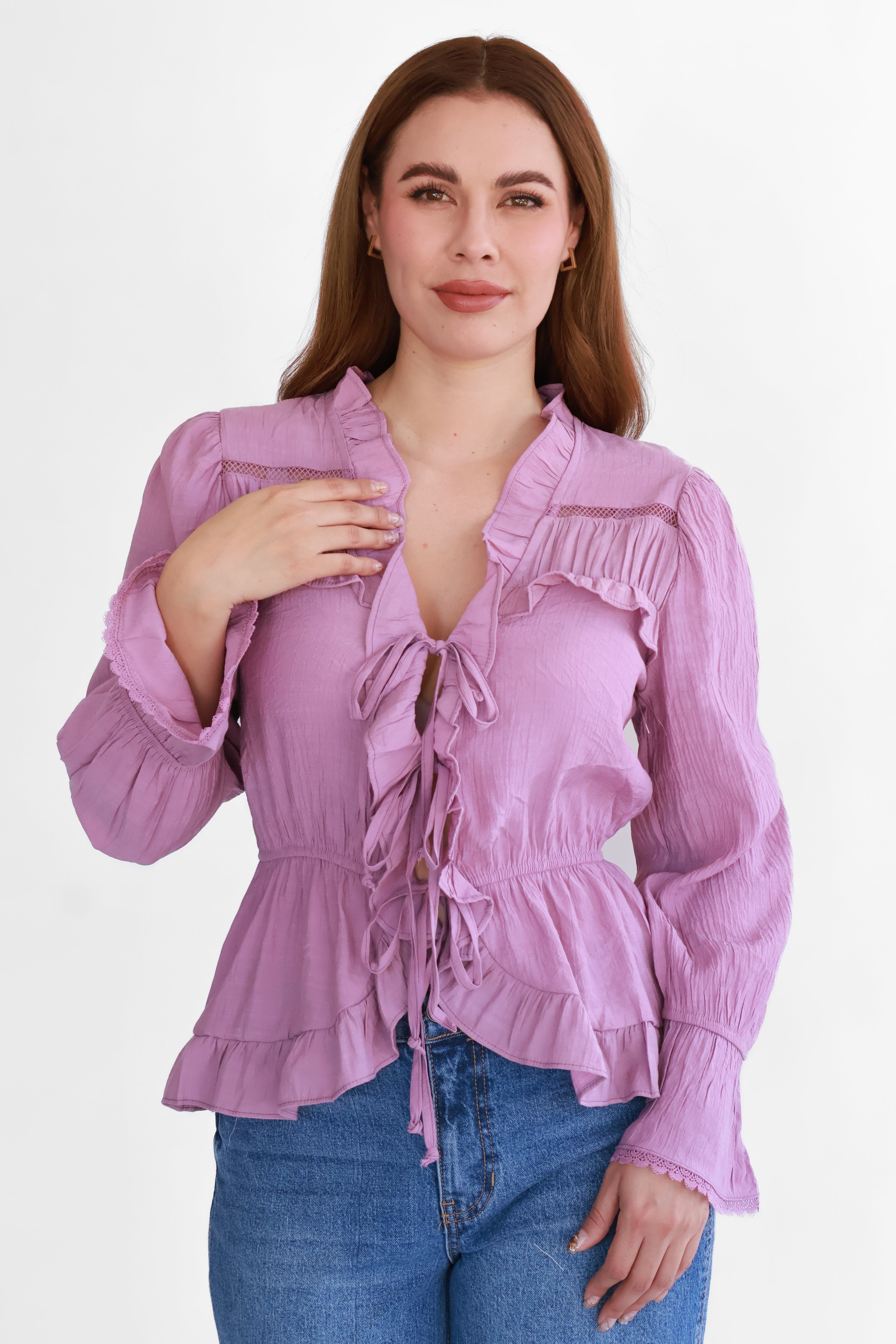 Blusa Mauve | $250 pz