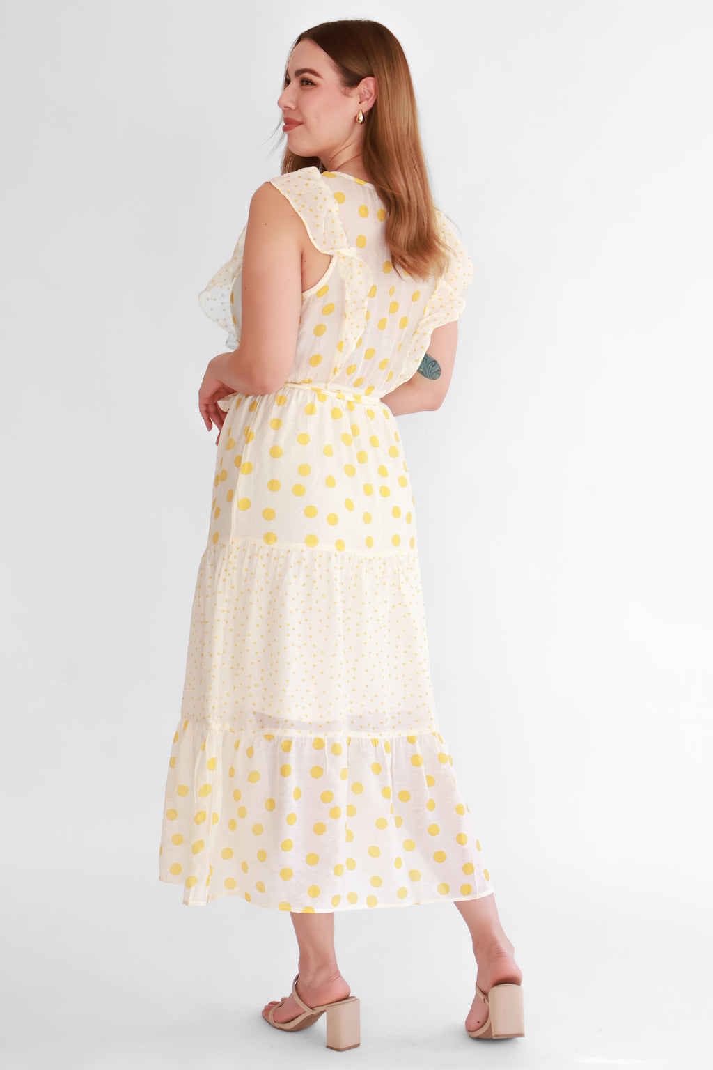 Vestido Maxi Polka Dot | $350 pz
