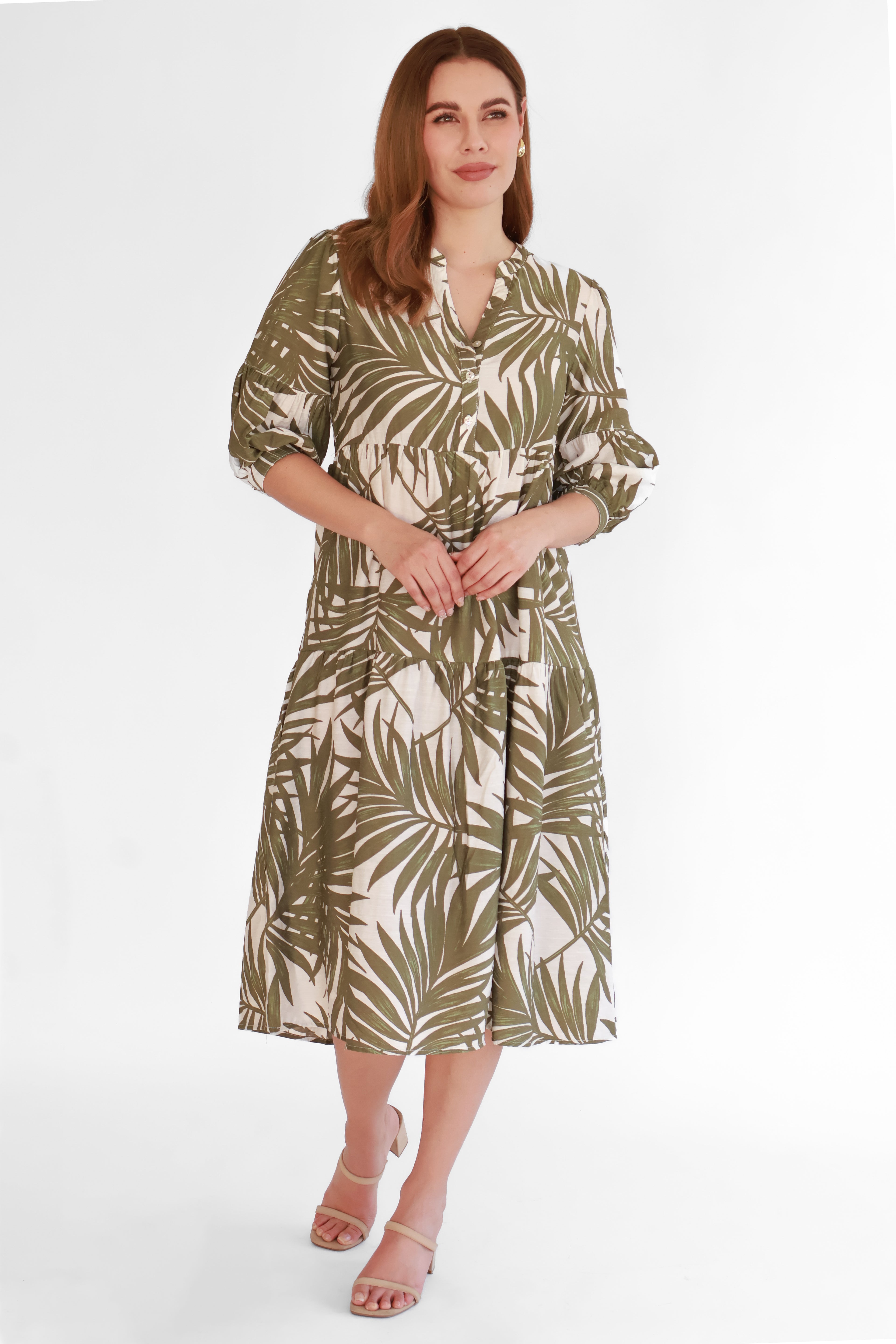 Vestido Midi Estampado | $350 pz