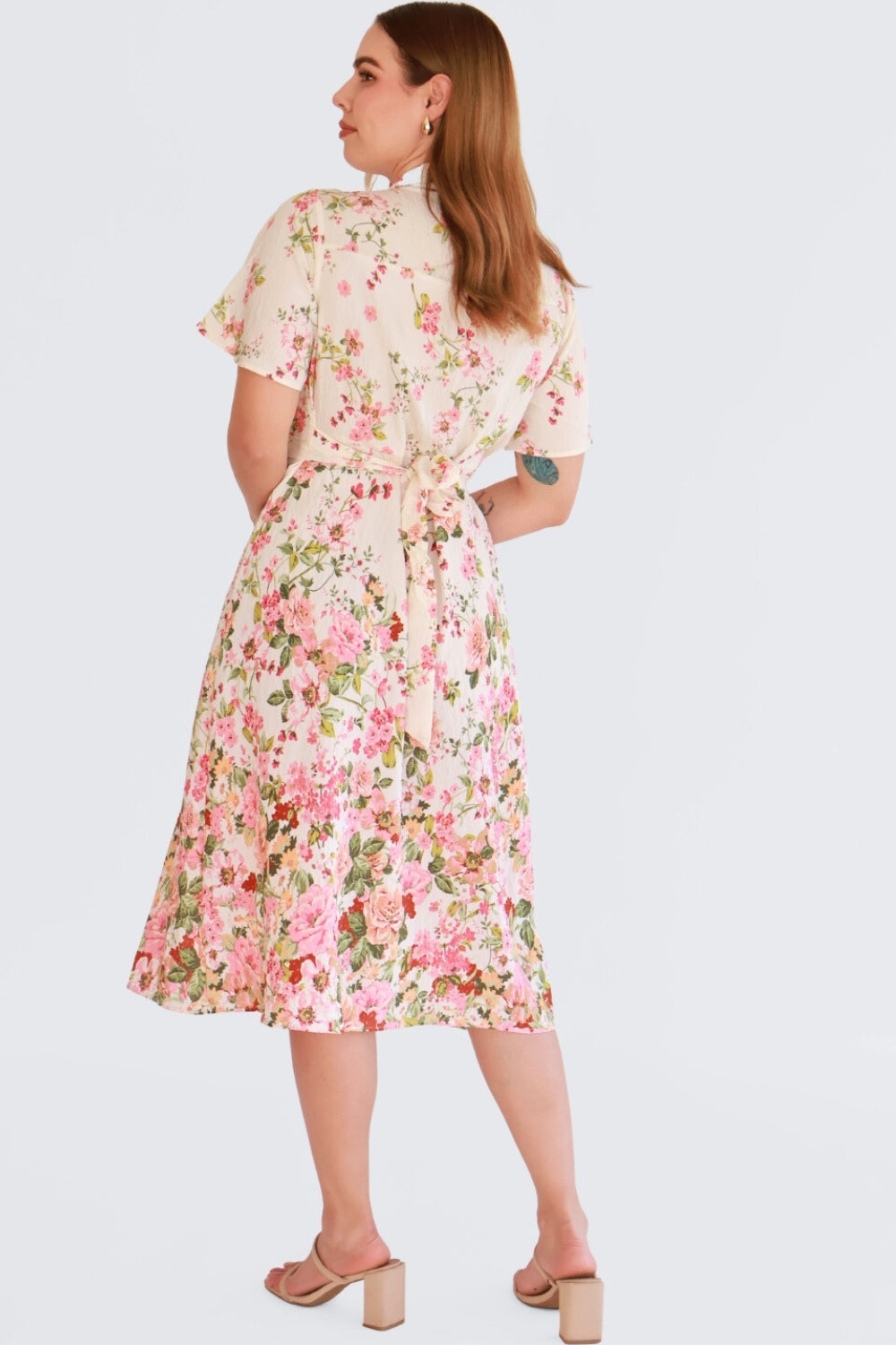 Vestido Camisero Floral